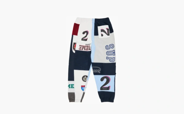 Supreme Patchwork Sweatpant Navy  Supreme Patchwork Sweatpant Navy