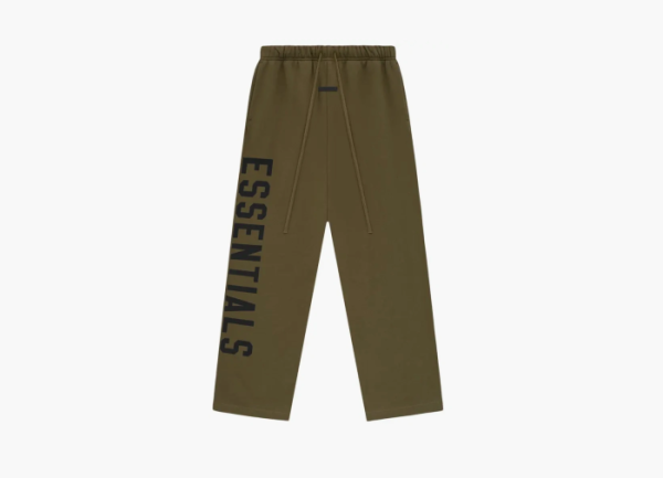 Fear of God Essentials Fleece Relaxed Sweatpant Olive 