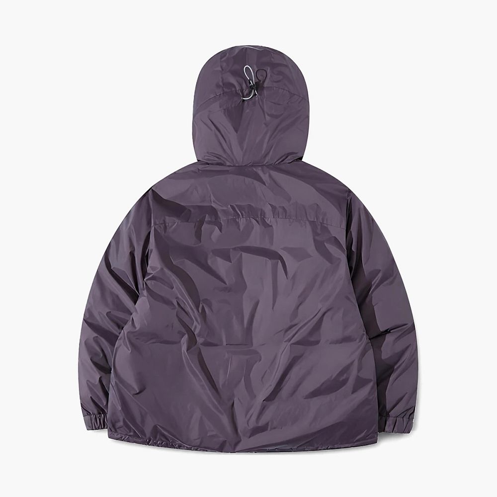 Nothomme Lightweight Hooded Down Jacket Goose Down Far Peak Purple