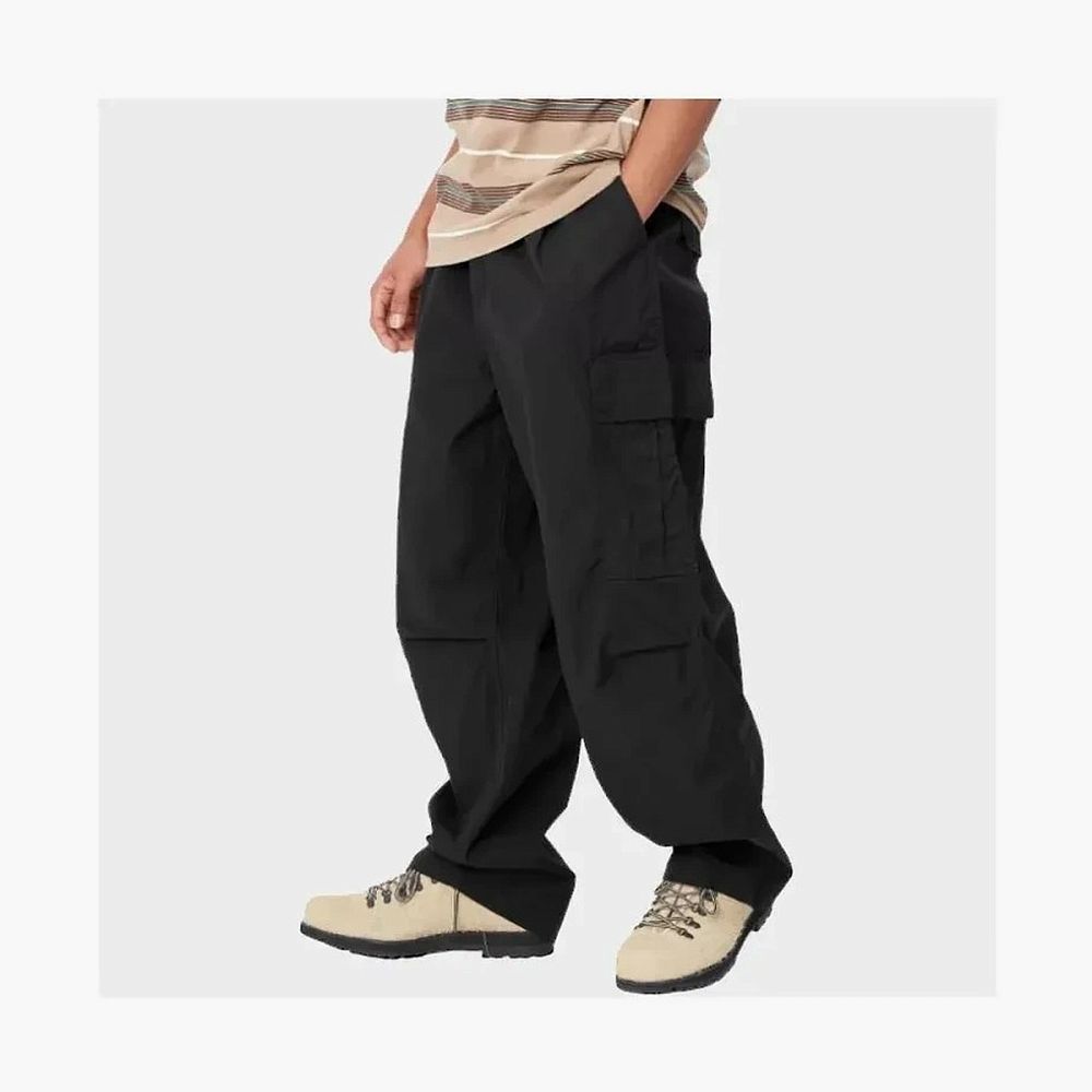 Carhartt WIP Cargo Pants Black Single Knee