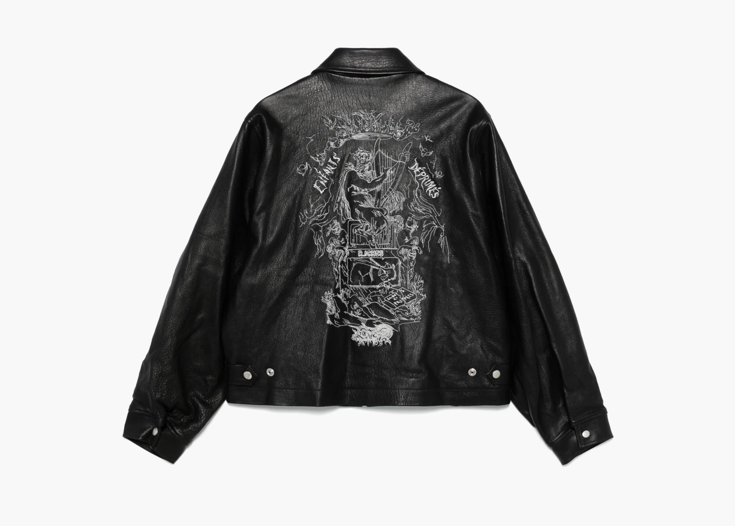 Enfants Riches Déprimés Principe De L'amour Western Jacket Black/Ivory 
