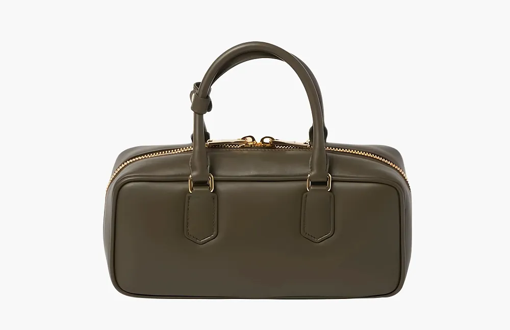 Miu Miu Arcadie Leather Bag Military Green