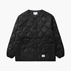 Carhartt WIP Quilted Liner Jacket Black Collarless