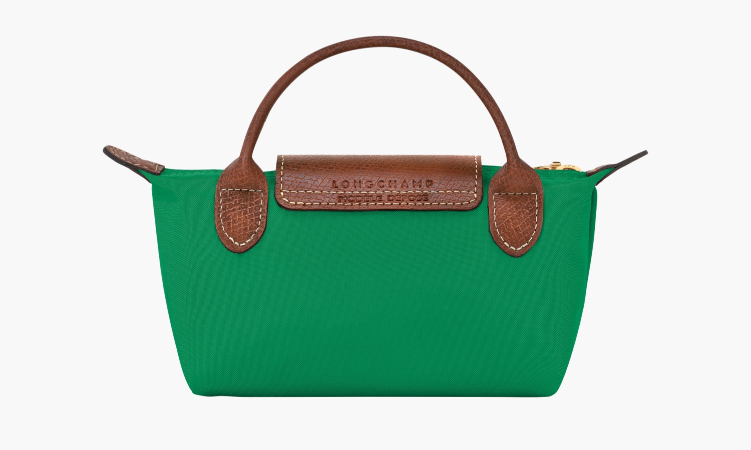 фото Longchamp Le Pliage Original Pouch With Handle Green (Longchamp)-34175089P88