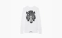 Chrome Hearts Dagger Logo Thermal Long Sleeve White 