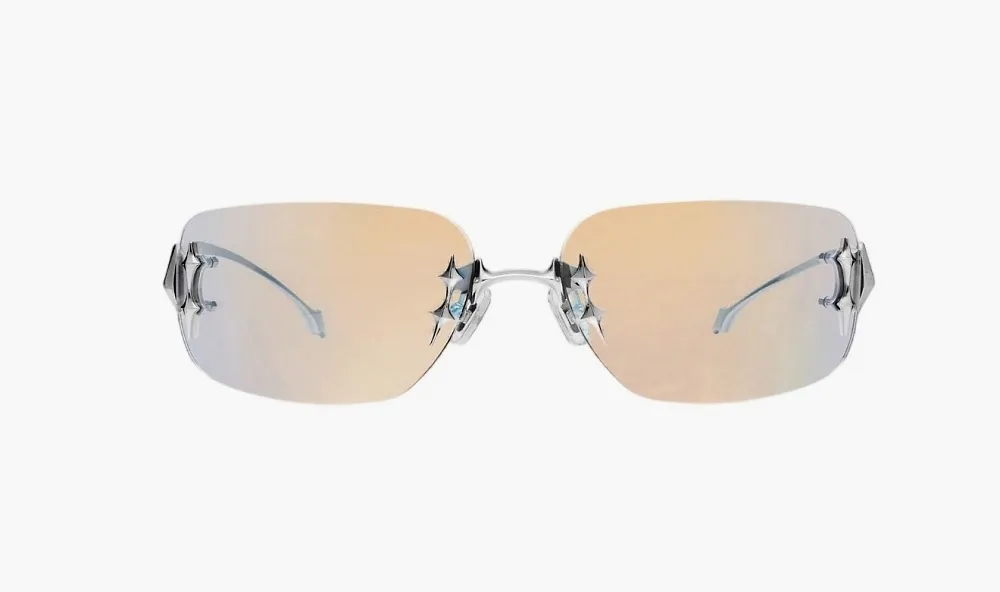 Gentle Monster Ttl 02 Sunglasses Silver / Clear