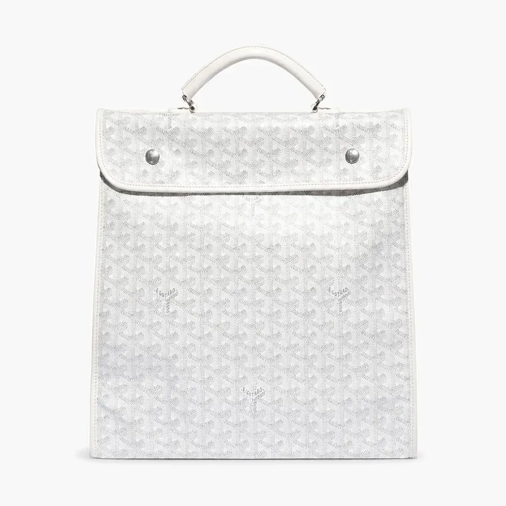 Goyard Saint Leger Backpack White