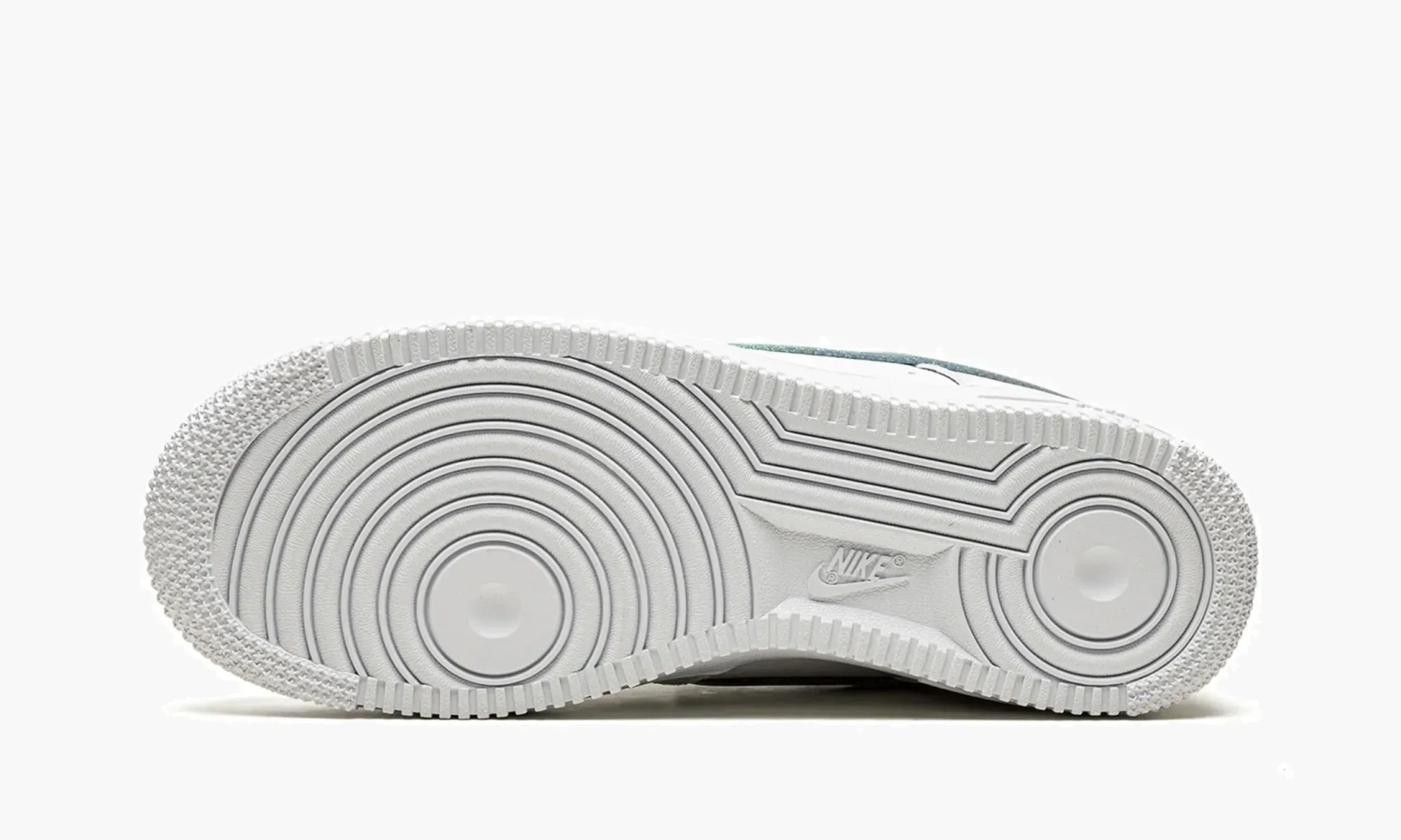 W Air Force 1 '07 ESS Glitter Swoosh - Celery 