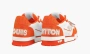 Louis Vuitton Trainer Line Sneaker White Orange 