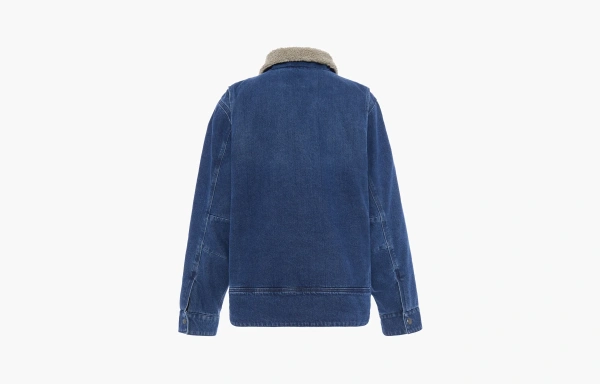 Carhartt 0J6323 DENIM SHERPA-LINED JACKET 2 RELAXED FIT Beech 