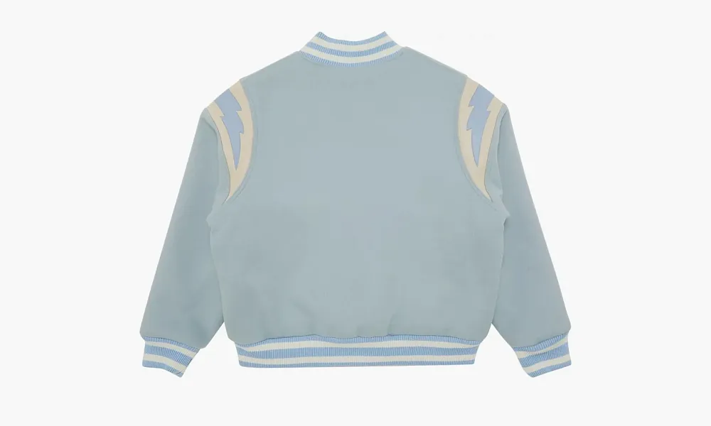 RHUDE Lighting Varsity Jacket Mint