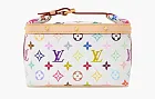 Louis Vuitton x Takashi Murakami Collaboration Cruiser Sansai Brand Monogram White
