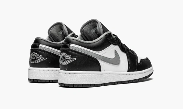 Air Jordan 1 Low GS Black / White / Grey 