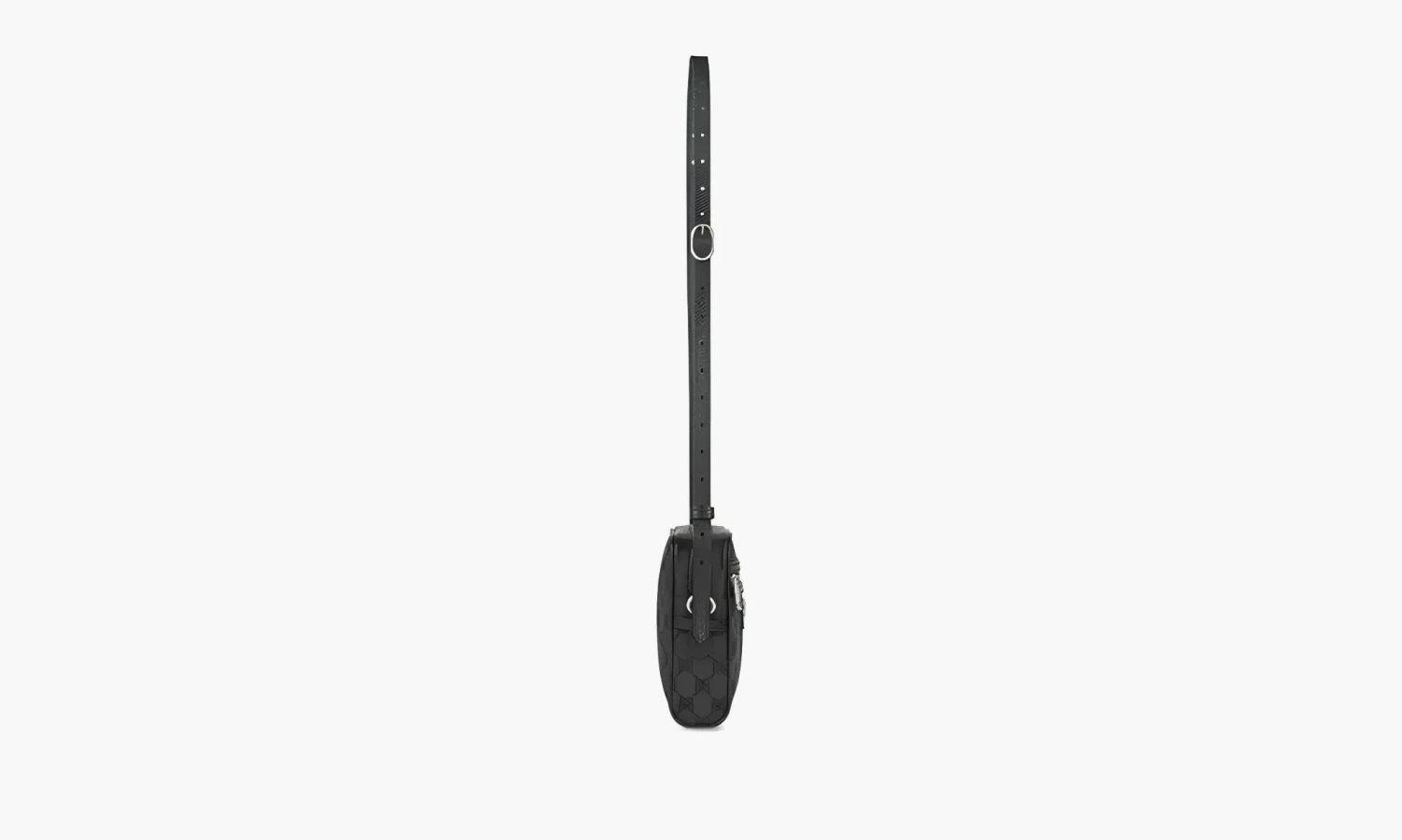 Gucci X Balenciaga The Hacker Project Shoulder Zip Bag Black 