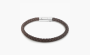 HERMES Goliath Bracelet Leather "Brown" 