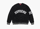 Supreme Textured Arc Sweater Black