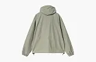 Carhartt WIP Hooded Zip Windbreaker Jacket Sage