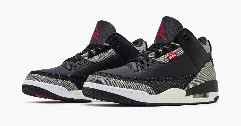 Air Jordan 3 Retro SP x Levi's Black Denim