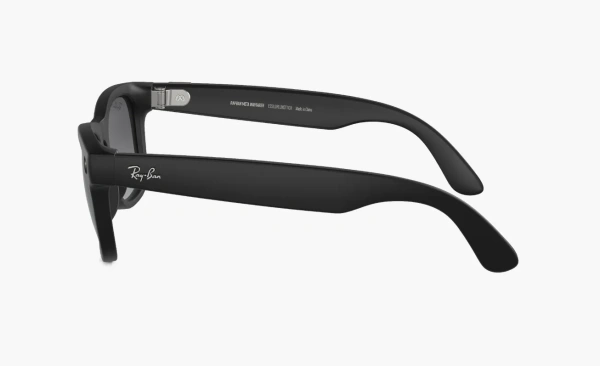 Ray-Ban Meta Wayfarer Sunglasses Matte Black/Grey  Ray-Ban Meta Wayfarer Sunglasses Matte Black/Grey