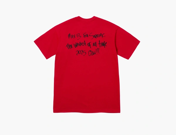 Supreme Max B Tee Red 