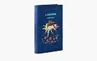 Louis Vuitton Monogram Souvenir Passport Cover Blue