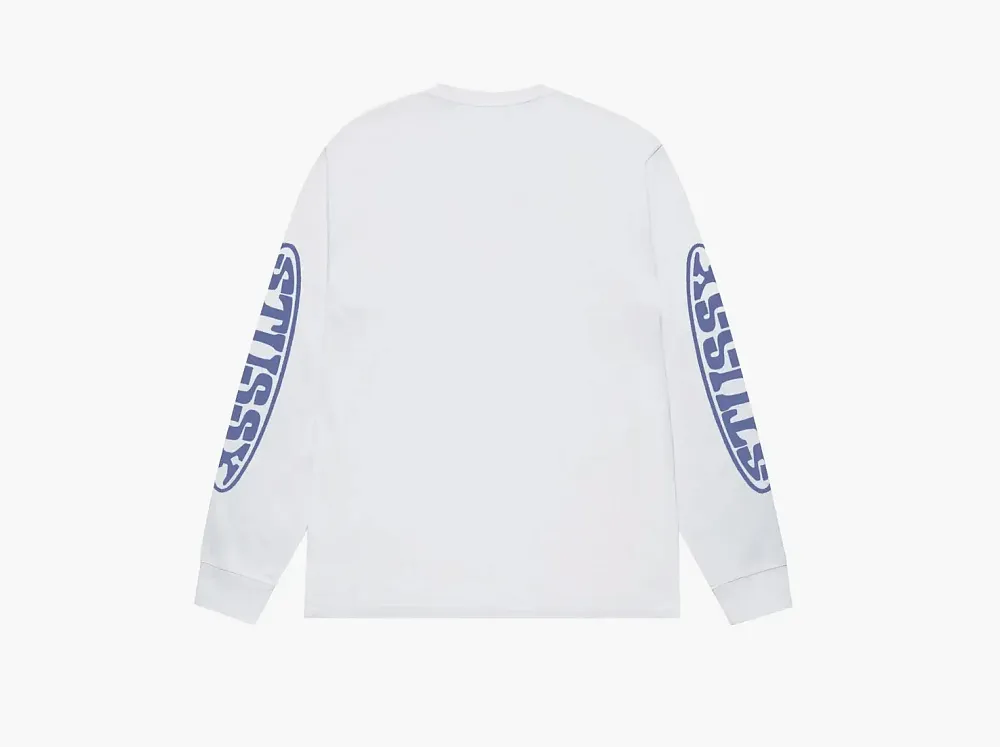 Stussy Pill L/S Tee  White
