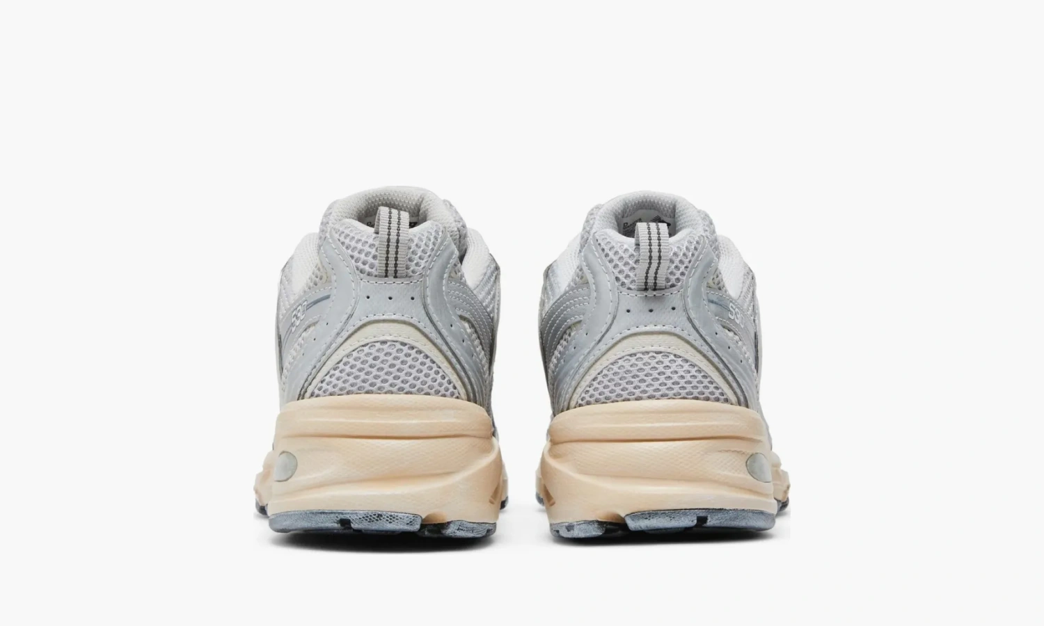 New Balance 530 Silver Moonbeam Distressed 