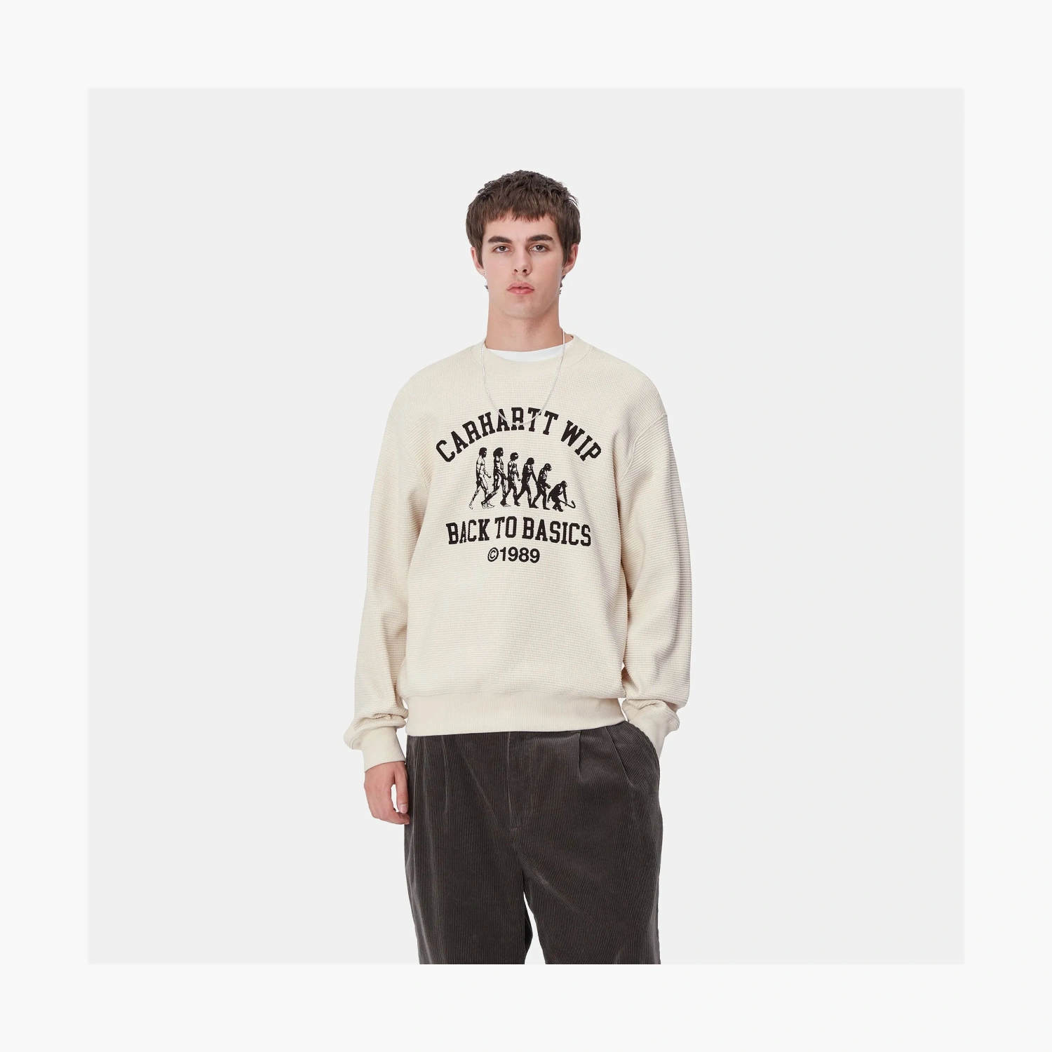 Carhartt WIP FW24 Main Basics Sweat logo 