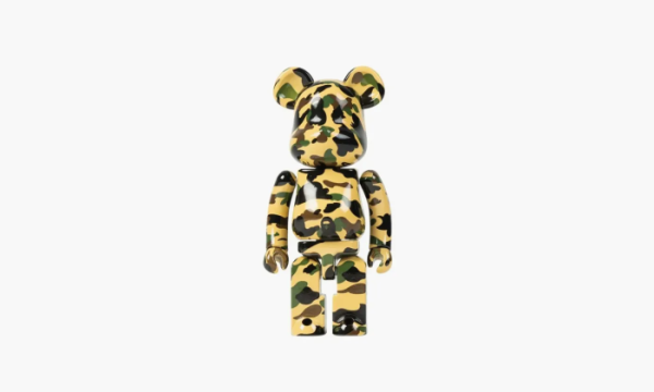 Bearbrick X BAPE 1st Camo Chogokin 200% Yellow 