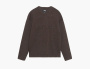 Stussy Embroidered V Neck Logo Sweater "Brown" 