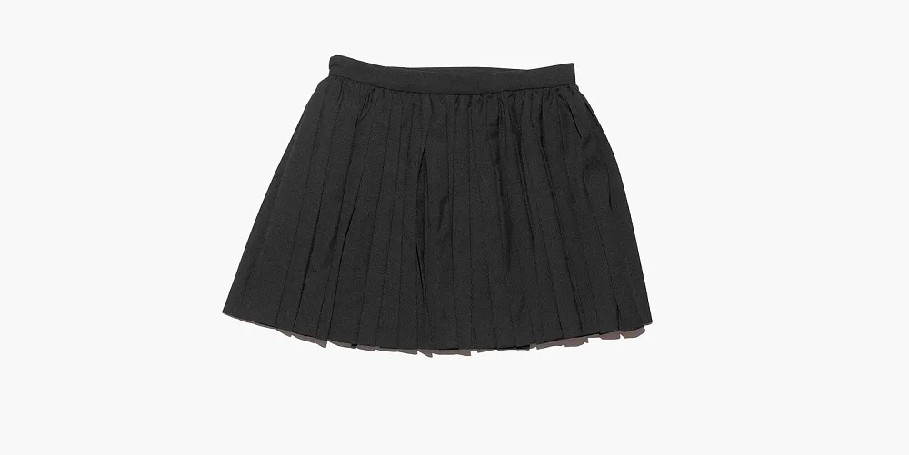 Enfants Riches Déprimés Pleated Mini Skirt Black