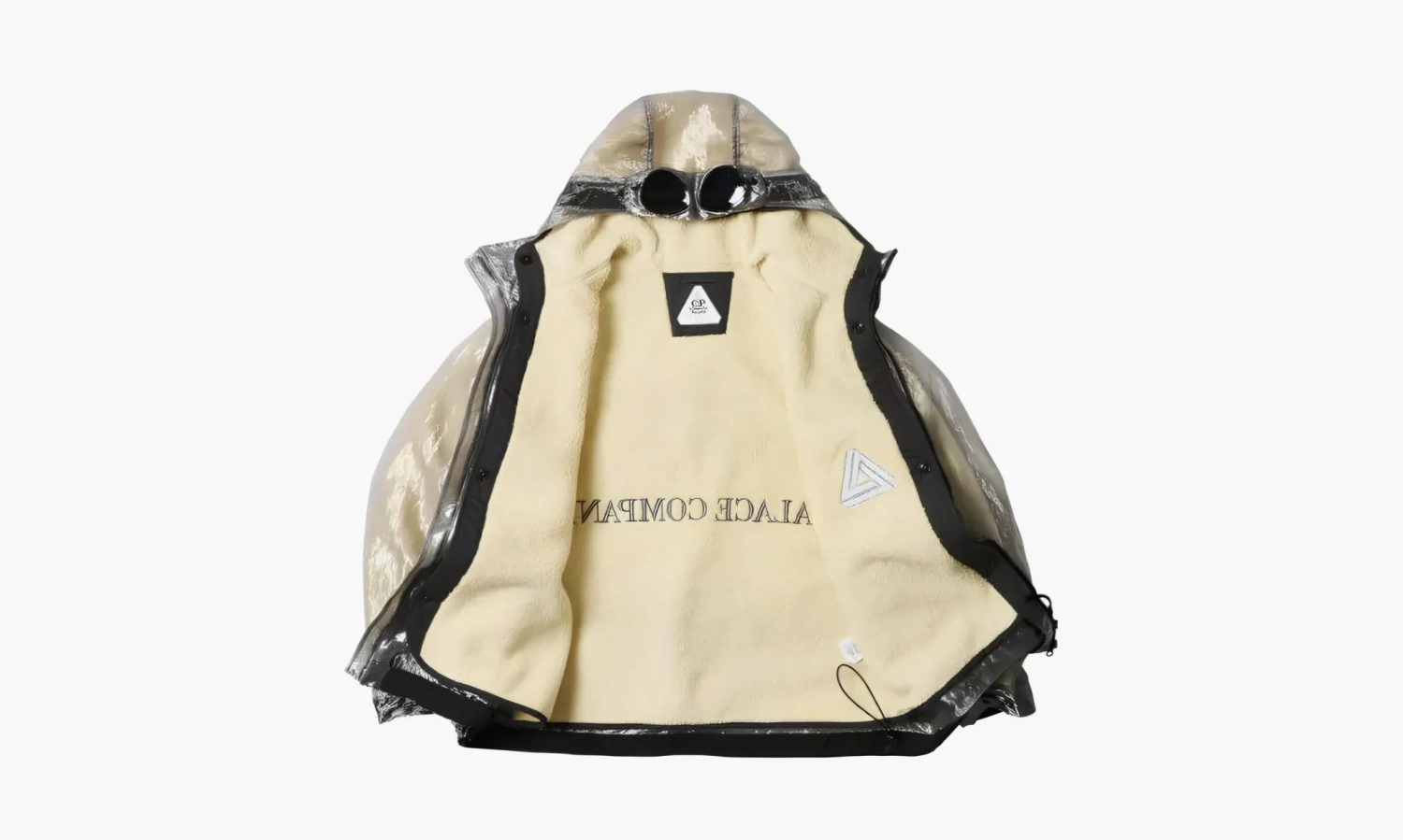 PALACE X C.P. Company Klear Achronic Anorak Silver 