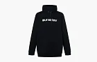 Burberry Logo Hoodie Black