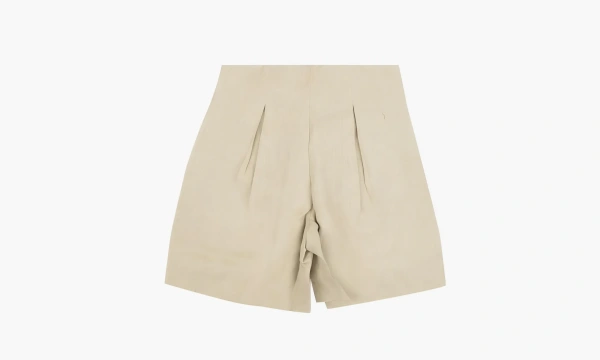 RHUDE Pleated Shorts Natural  RHUDE Pleated Shorts Natural