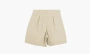 RHUDE Pleated Shorts Natural 