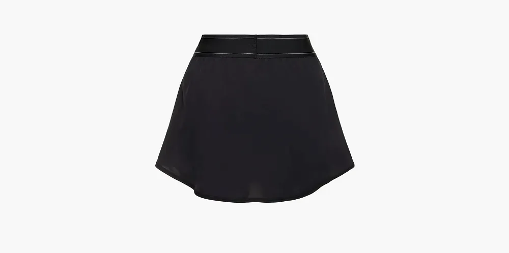 Alo Yoga Match Point Tennis Skirt Black