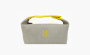 HERMES Bride a Brac Fabric Storage Bags "Lemon" 