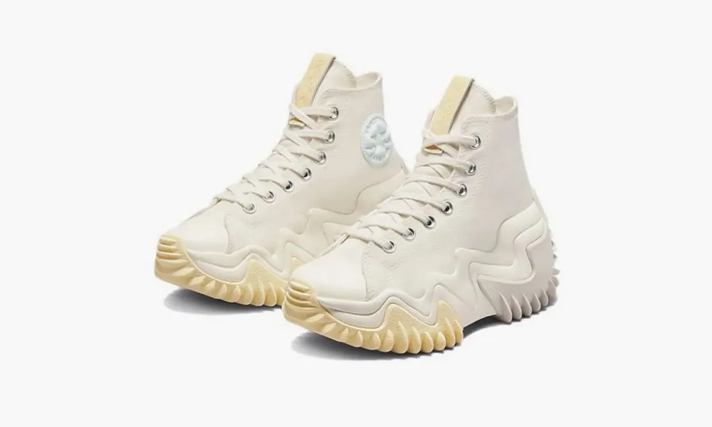 Converse Run Star Motion Platform Egret Soft Sunshine Amarillo