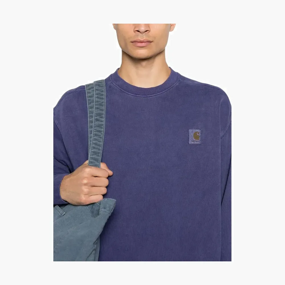 Carhartt WIP Nelson Washed Sweatshirt Purple