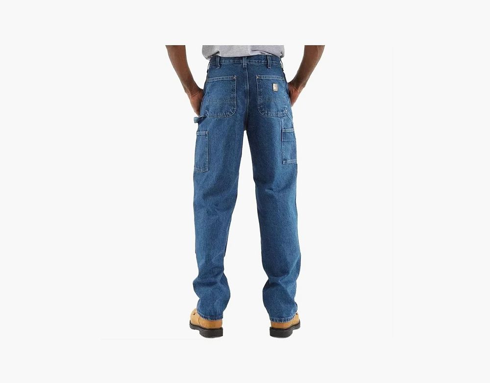 Carhartt Wide Leg Carpenter Jeans Dark Blue