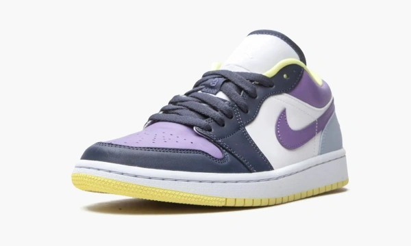 Air Jordan 1 Low WMNS Mismatched Purple / Magenta 