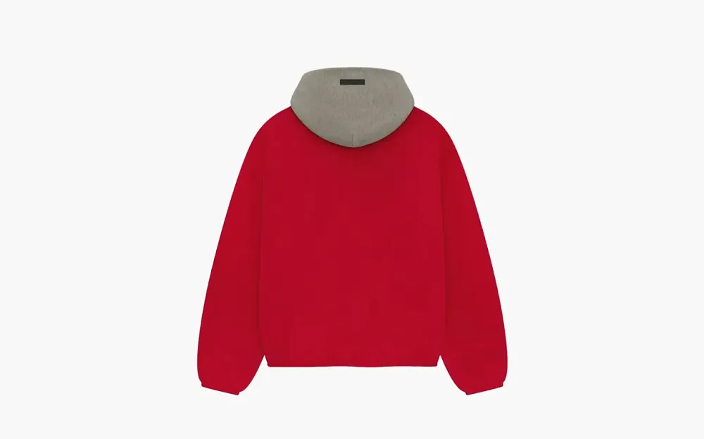 Fear of God Essentials x NBA Philadelphia 76ers Hoodie Red Grey