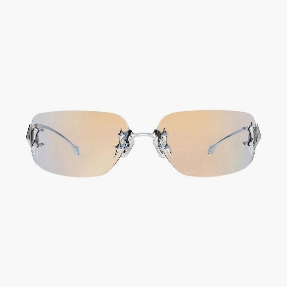 Gentle Monster Ttl 02 Sunglasses Silver / Clear