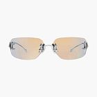 Gentle Monster Ttl 02 Sunglasses Silver / Clear