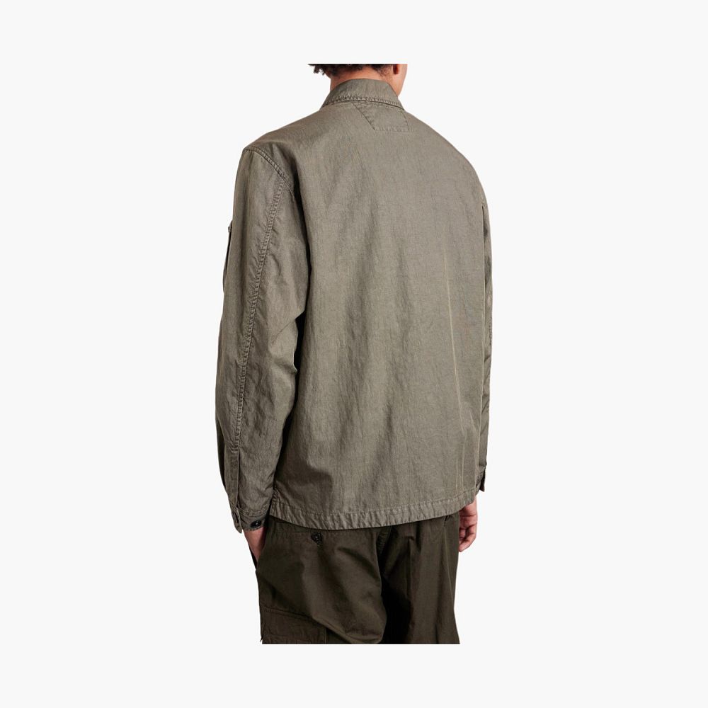 C.P. Company Lens Pocket Zip Jacket Olive
