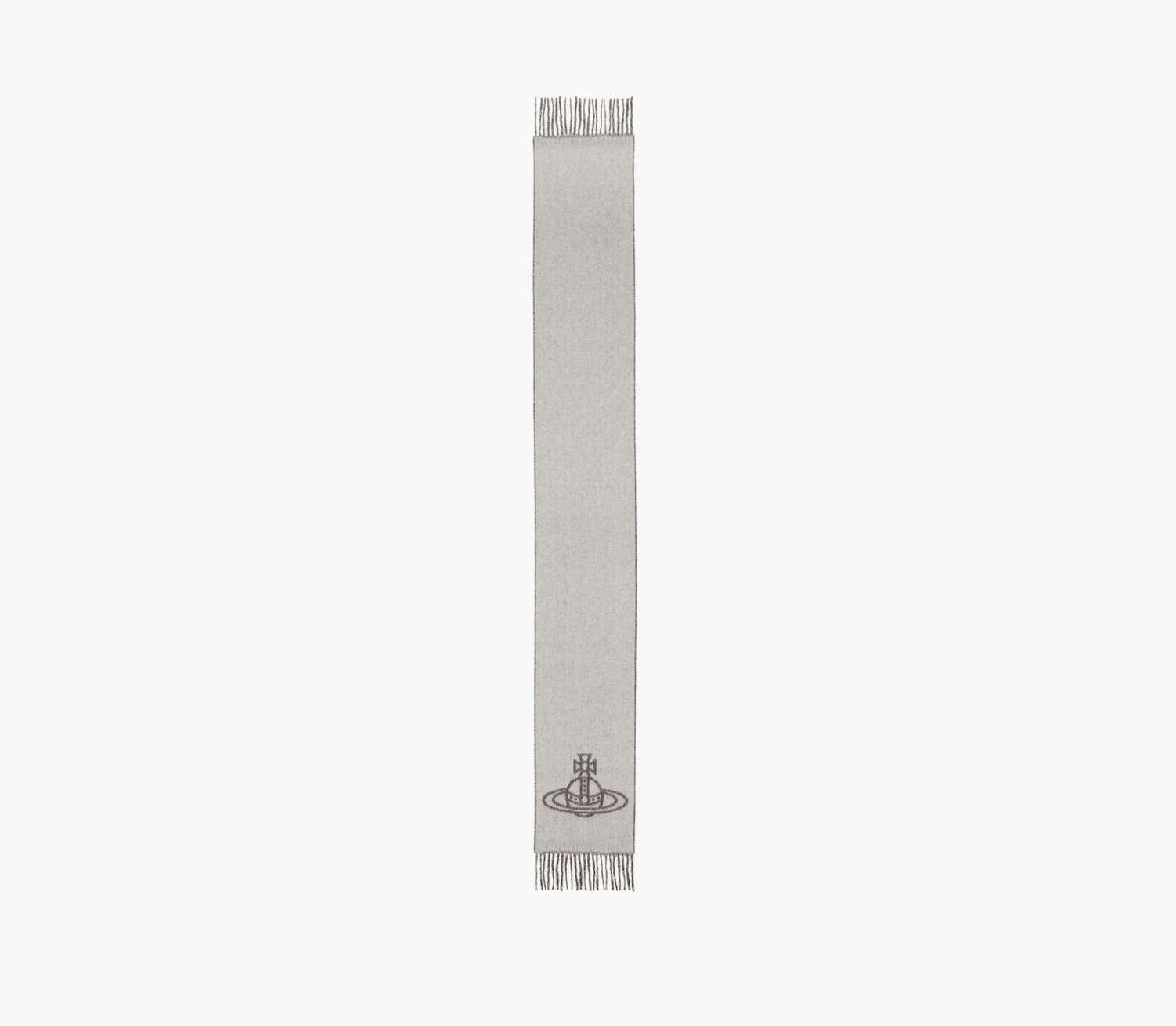 Vivienne Westwood Single Orb Double Scarf Black 