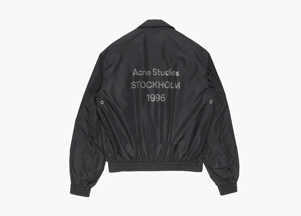 Acne Studios Lightweight Logo Jacket Black