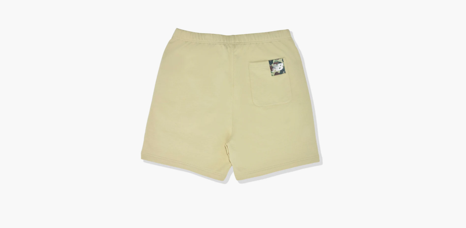 A Bathing Ape x New Balance Relaxed Fit Shorts "Beige" 