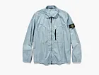 Stone Island Old Treatment Overshirt Sky Blue