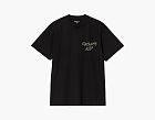 Carhartt WIP Sunflower Back Print T-Shirt Black